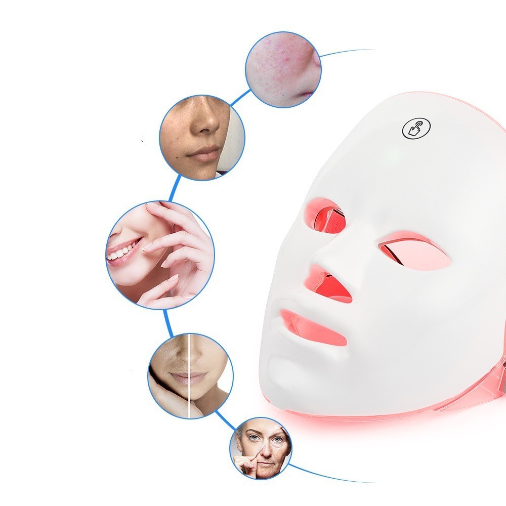 Masque LED Anti-Âge – Spécial Peaux Matures et Ménopausées - Visage et cou