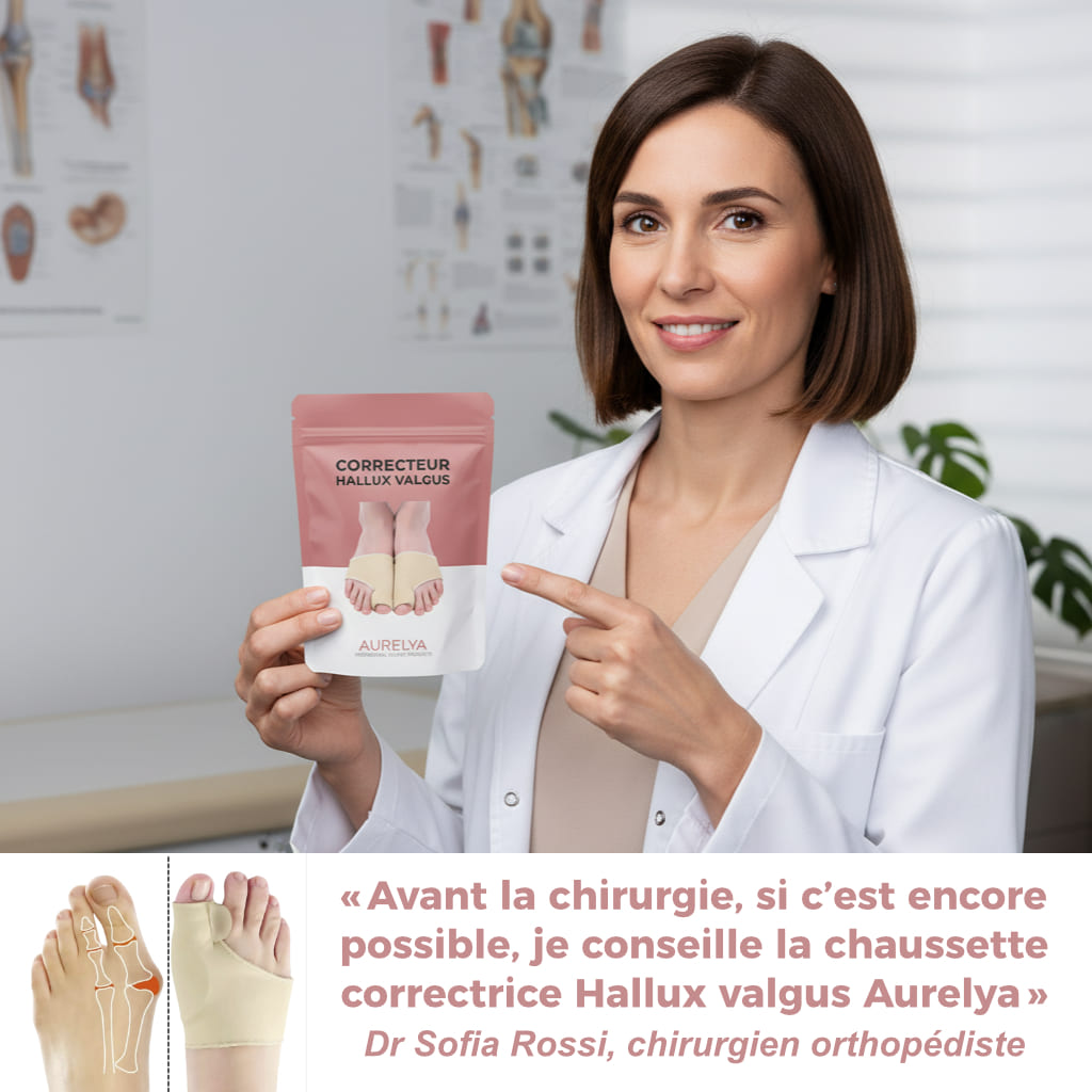 Chaussette Correctrice Hallux Valgus